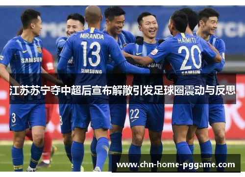 江苏苏宁夺中超后宣布解散引发足球圈震动与反思